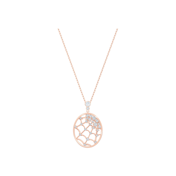 Купить «Swarovski 5488405 PRECISELY: кулон WEB CZWH/CRY/ROS» в интернет-магазине «Золотое время»