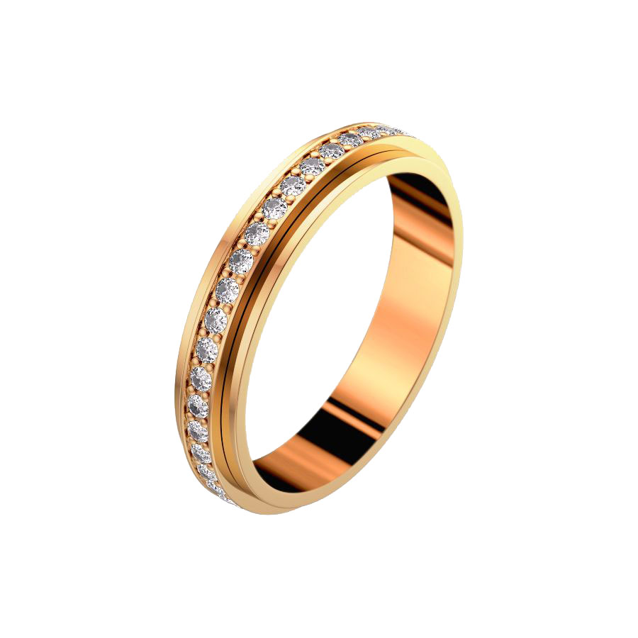Купить «Piaget G34PC351 Кольцо 4,472г 750пр. 35бр.G82087» в интернет-магазине «Золотое время»