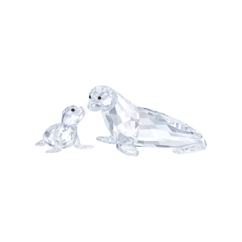 Купить «Swarovski 5275796 Фигурка SEA LION MOTHER WITH BABY 2 шт» в интернет-магазине «Золотое время»