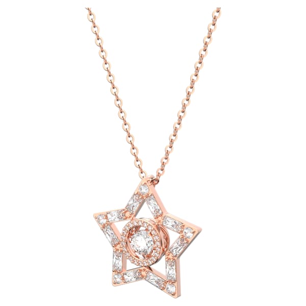 Купить «Swarovski 5617766 STELLA: кулон CZ WHITE/ROS» в интернет-магазине «Золотое время»