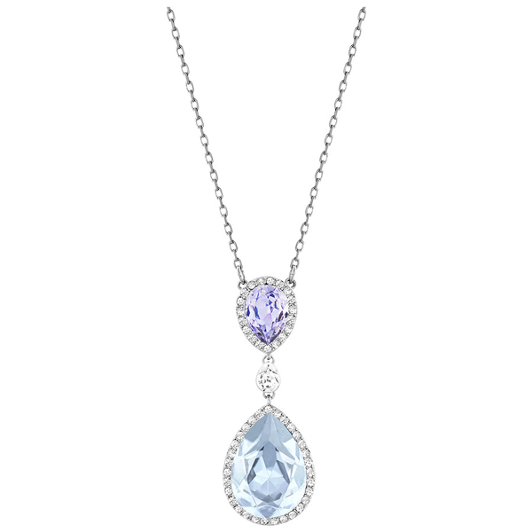 Купить «Swarovski 5113782 Кулон CHRISTIE DBL. PEAR родий» в интернет-магазине «Золотое время»