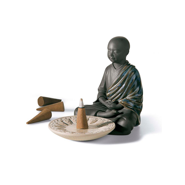 Купить «Lladro 01012495 "Курильница (черная)"» в интернет-магазине «Золотое время»