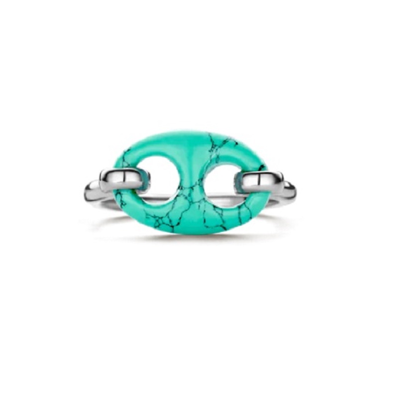 Купить «TI SENTO Кольцо Ring silver 925 (12258TQ/54)» в интернет-магазине «Золотое время»