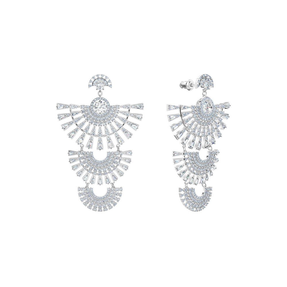 Купить «Swarovski 5568008 SPARKLING DC: серьги DU TLK CZWH/CRY/RHS» в интернет-магазине «Золотое время»