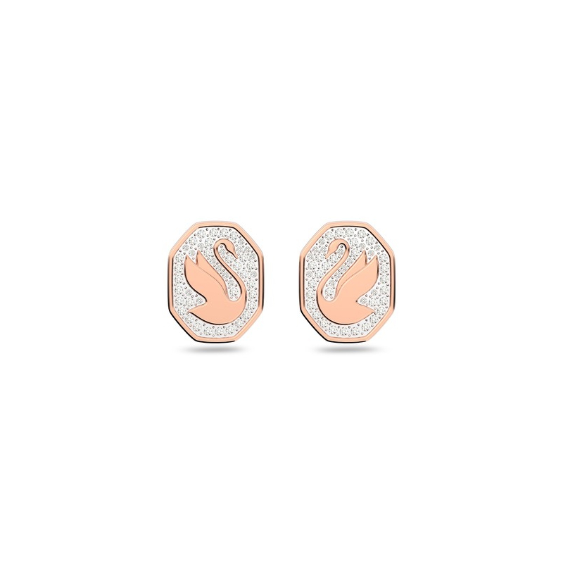 Купить «Swarovski 5621105 SIGNUM: серьги CRY/ROS» в интернет-магазине «Золотое время»