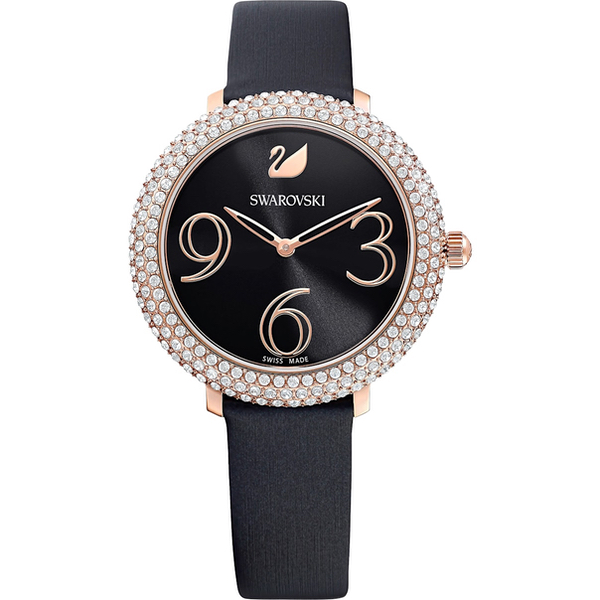 Купить «Swarovski 5484058 CRYSTAL FROST: часы ж. LS BLK/BLK/PRO» в интернет-магазине «Золотое время»