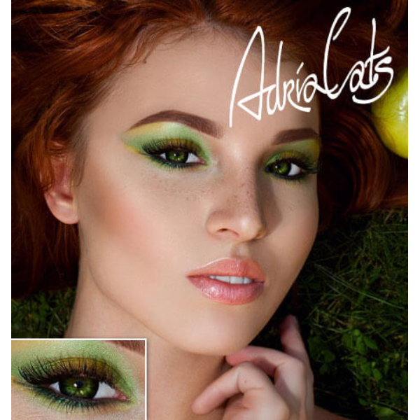 Купить «Adria (Glamorous color) (8.6, GREEN, -0,00)(2 pack) » в интернет-магазине «Золотое время»