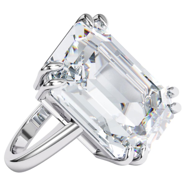 Купить «Swarovski 5600858 MESMERA: кольцо OCT CRY DTLI/RHS 55» в интернет-магазине «Золотое время»