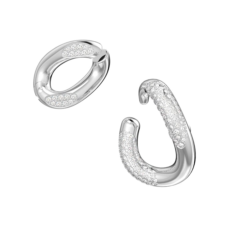 Купить «Swarovski 5618303 DEXTERA: кафф CRY/RHS, 2 шт» в интернет-магазине «Золотое время»