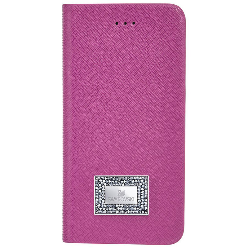 Купить «Swarovski 5282857 Чехол-книжка VERSATILE д/IP7 FUCHSIA/STS» в интернет-магазине «Золотое время»