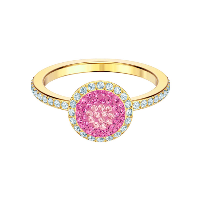 Купить «Swarovski 5474420 No Regrets: кольцо RND LMUL/GOS 58» в интернет-магазине «Золотое время»