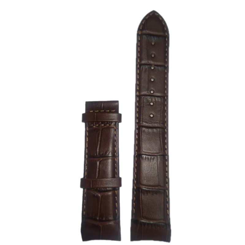 Купить «Leather Watchstrap T Couturier Chronograph 23M Brown» в интернет-магазине «Золотое время»