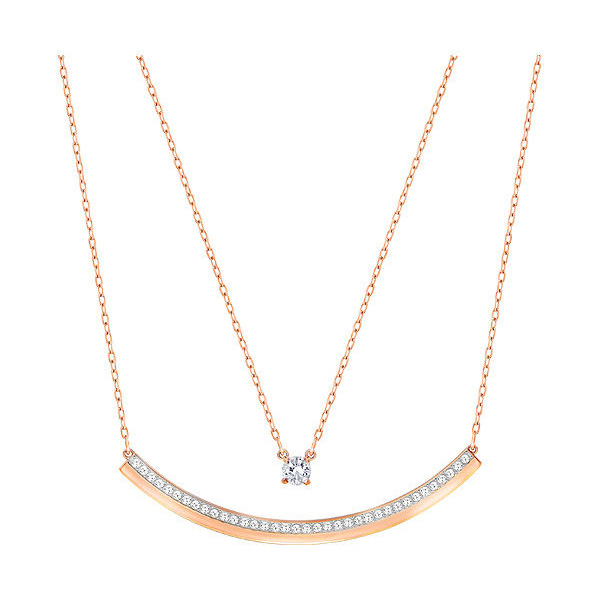 Купить «Swarovski 5225438 Ожерелье FRESH:NECKLACE CRY/CZWH/ROS» в интернет-магазине «Золотое время»