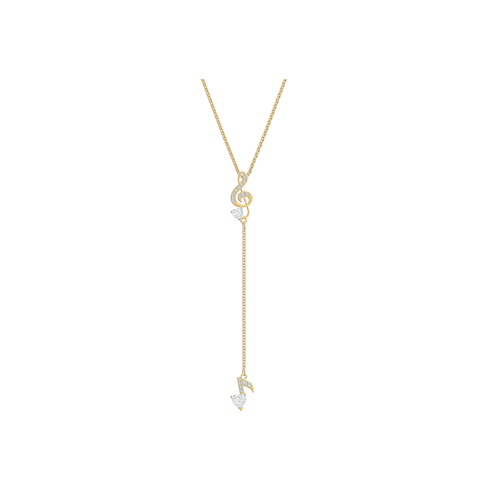 Купить «Swarovski 5497885 PLEASANT: ожерелье Y CZWH/CRY/GOS» в интернет-магазине «Золотое время»