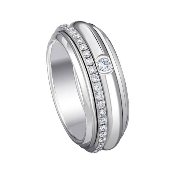 Купить «Piaget G34P9A52/G98140 КОЛЬЦО ПОСЕШН КЛАССИК БЗ БРИЛ» в интернет-магазине «Золотое время»