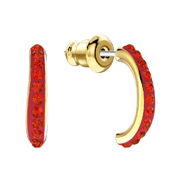 Купить «Swarovski 5567358 THE ELEMENTS: серьги MINI CRY REDM/GOM» в интернет-магазине «Золотое время»