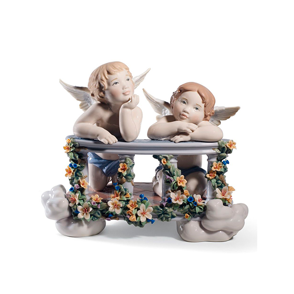 Купить «Lladro 01008590 Небесный балкон» в интернет-магазине «Золотое время»
