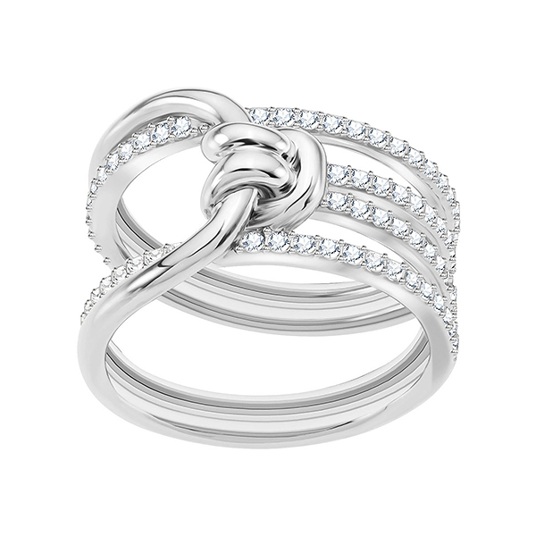 Купить «Swarovski 5392183 Кольцо LIFELONG:RING W CRY/RHS р.55» в интернет-магазине «Золотое время»