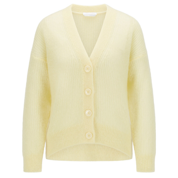 Купить «50460208 Вязаный кардиган Fiviama XL, Light/Pastel Yellow» в интернет-магазине «Золотое время»