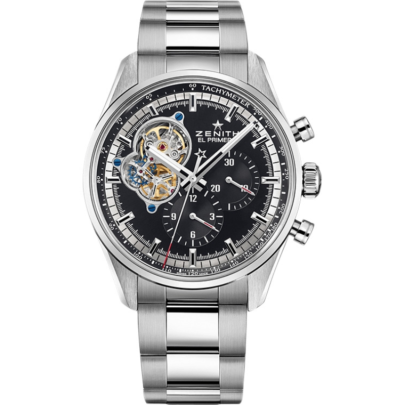 Купить «Zenith 03.2040.4061/21.M2040 #413260 EL PRIMERO OPEN – 42 MM¶Steel» в интернет-магазине «Золотое время»