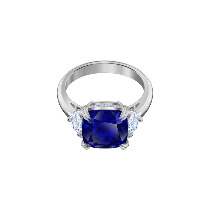 Купить «Swarovski 5515710 ATTRACT: кольцо TRILOGY NSB/CZWH/RHS 60» в интернет-магазине «Золотое время»