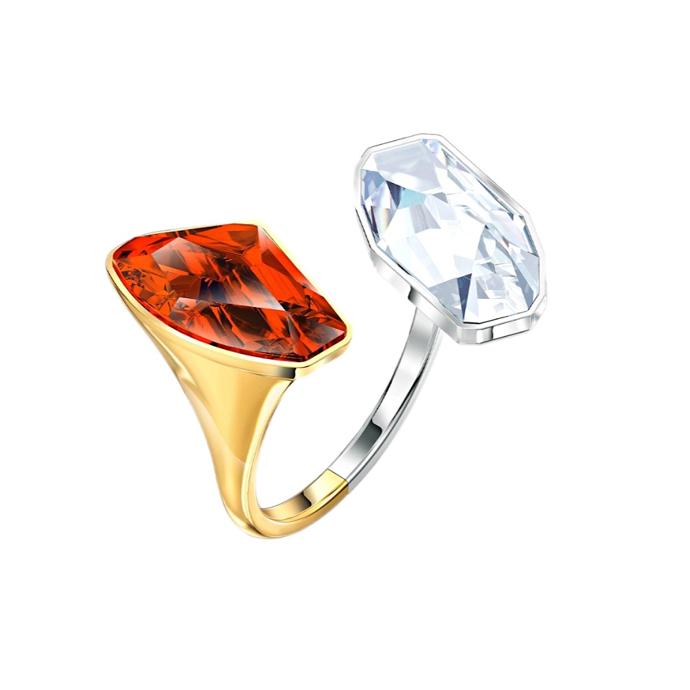Купить «Swarovski 5563512 THE ELEMENTS: кольцо CRYREDM/MIX 55» в интернет-магазине «Золотое время»