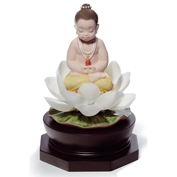 Купить «Lladro 01008567 Будда на лотосе» в интернет-магазине «Золотое время»