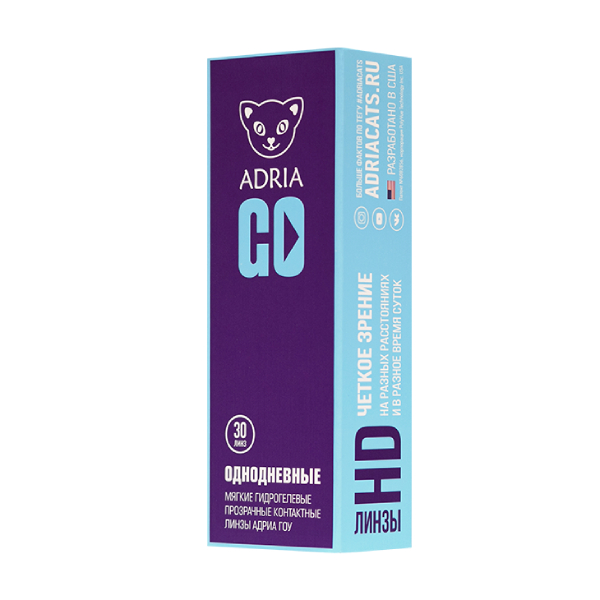 Купить «Morning-Q 1 Day (Adria GO) (8.6, -3.50) (30 pack)» в интернет-магазине «Золотое время»