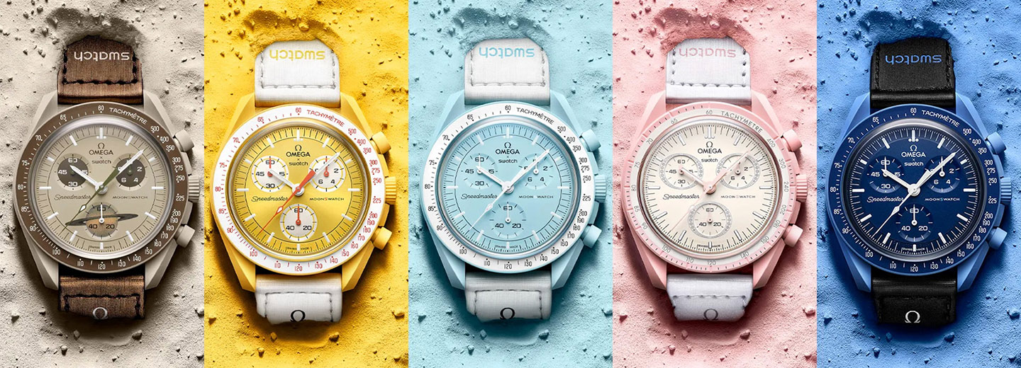 Omega и Swatch создали совместную коллекцию часов