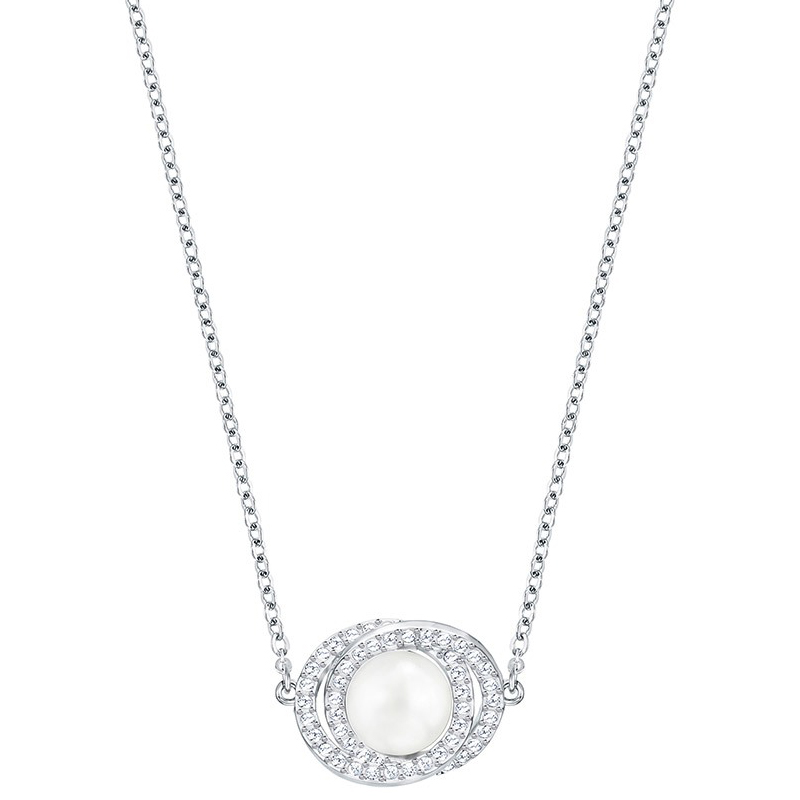 Купить «Swarovski 5289269 Кулон ELABORATE: PRL CRYWHITE/RHS» в интернет-магазине «Золотое время»