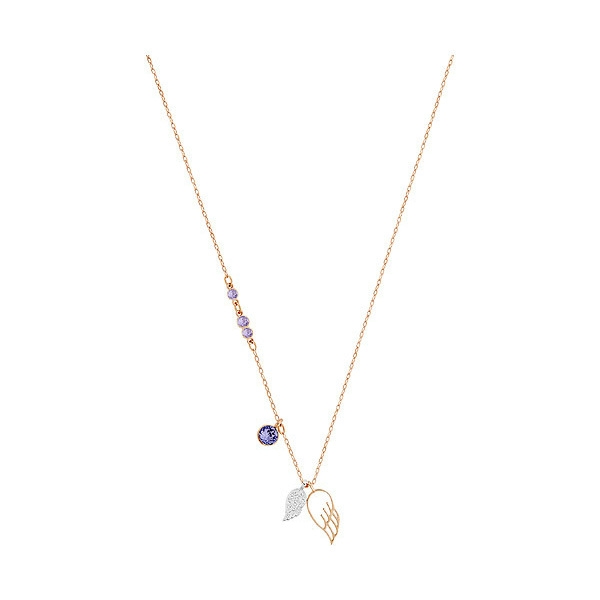 Купить «Swarovski 5171264 Ожерелье DUO WING прозр. роз.золото» в интернет-магазине «Золотое время»
