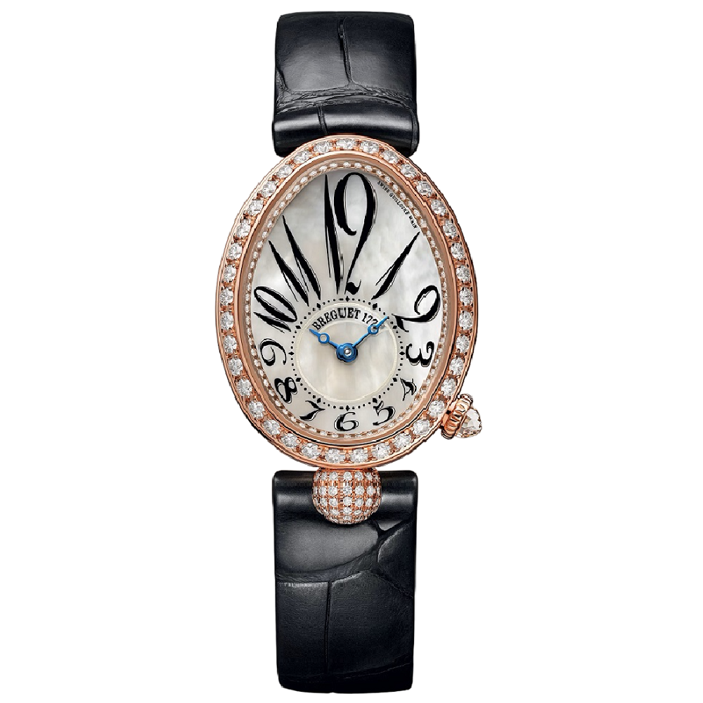 Купить «Breguet 8928BR5W944DD0D/3382CA RN LADY AUTO SIMPL BR CUIR S» в интернет-магазине «Золотое время»