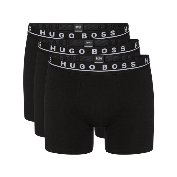 Купить «50325404 Трусы Boxer Brief 3P CO/EL L, Black» в интернет-магазине «Золотое время»