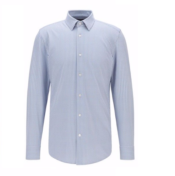 Купить «50459941 Сорочка P-HANK-s-kent-214 39, Light/Pastel Blue» в интернет-магазине «Золотое время»