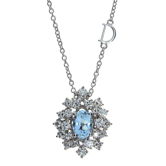 Купить «Damiani 20071067 Колье #55» в интернет-магазине «Золотое время»