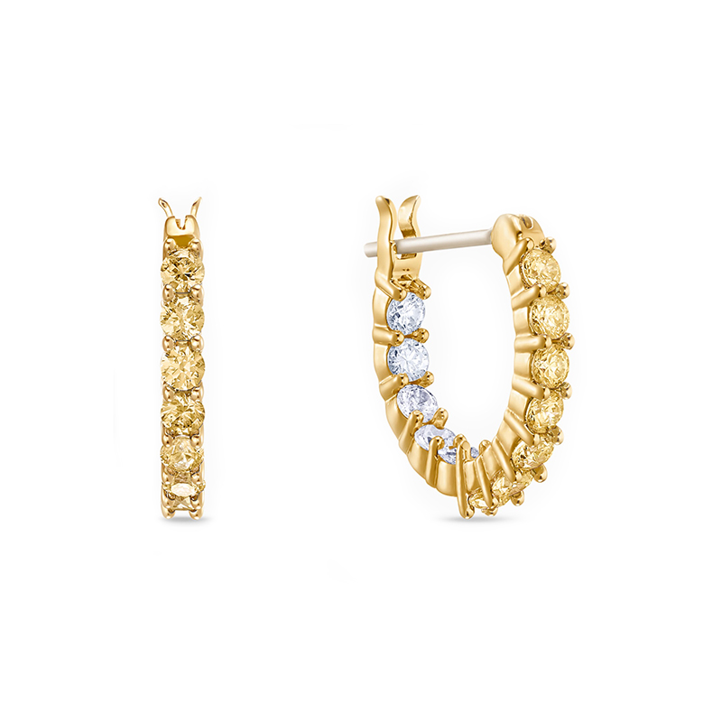 Купить «Swarovski VITTORE: серьги HOOP CECY/GOS 5522880» в интернет-магазине «Золотое время»