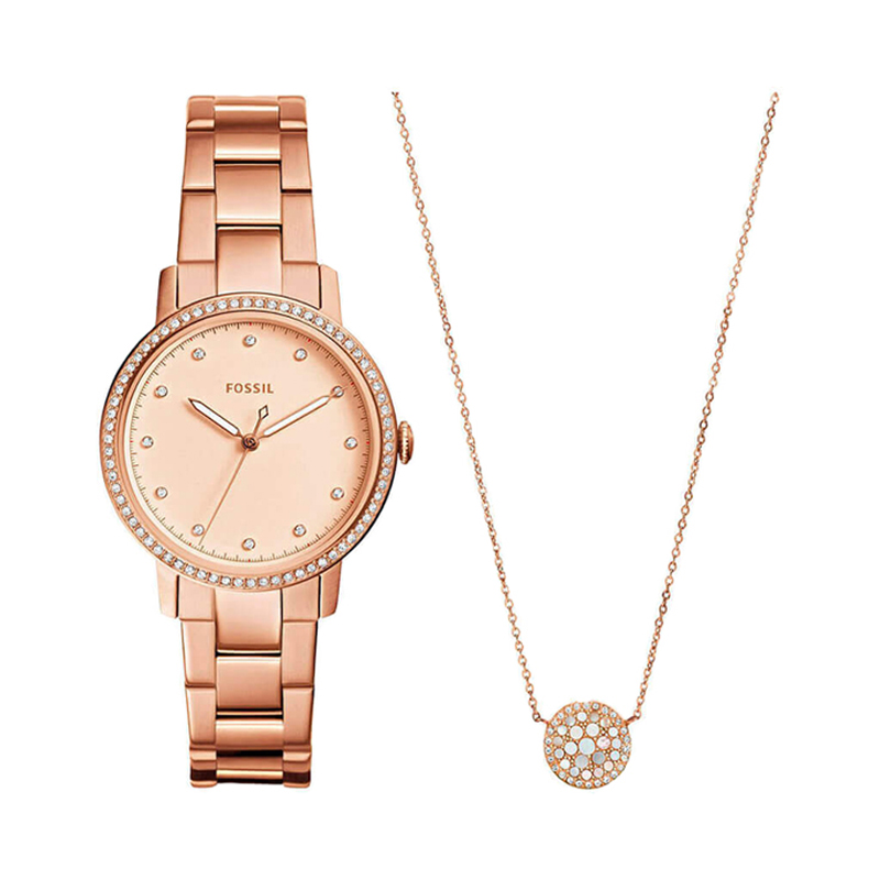 Купить «Fossil ES4384SET+подвеска» в интернет-магазине «Золотое время»