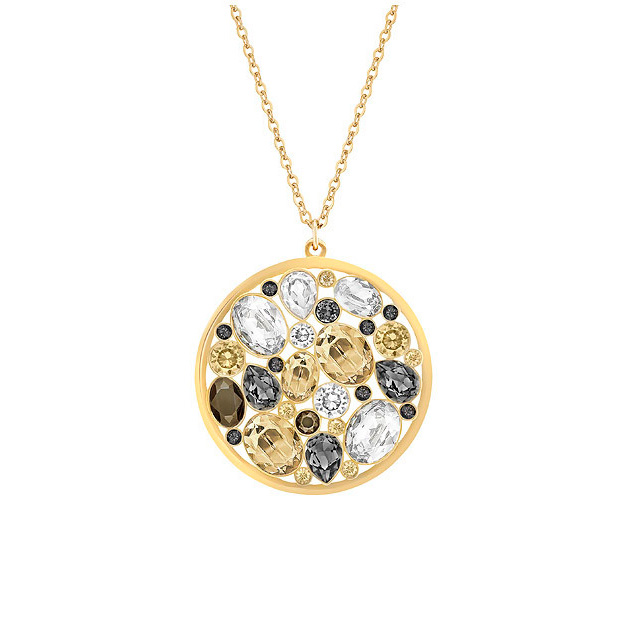 Купить «Swarovski 5152879 Кулон DORADO MED св.мульти золото» в интернет-магазине «Золотое время»