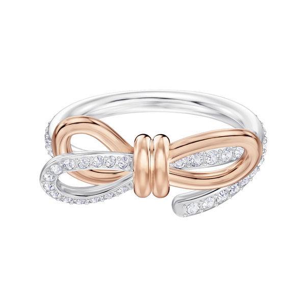 Купить «Swarovski 5440641 Lifelong Bow: кольцо MED CRY/MIX 55» в интернет-магазине «Золотое время»