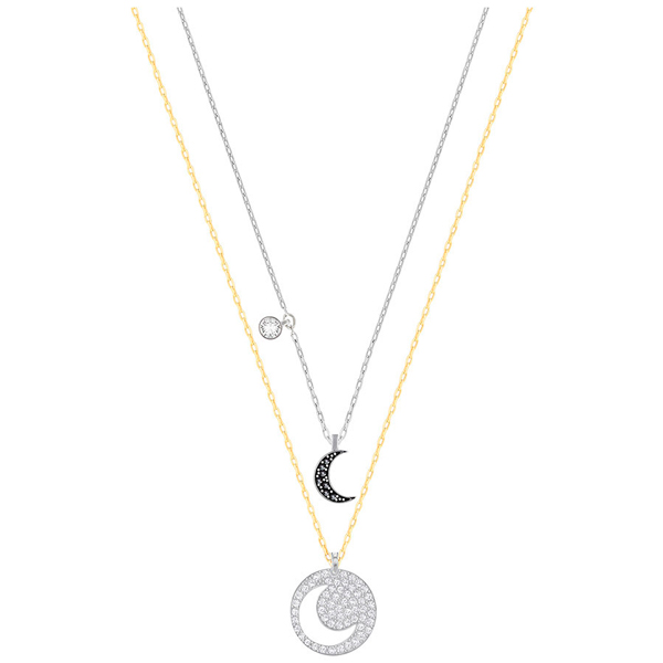 Купить «Swarovski  5272242 Ожерелье CRY WISHES: MOON JET/CRY/MIX» в интернет-магазине «Золотое время»