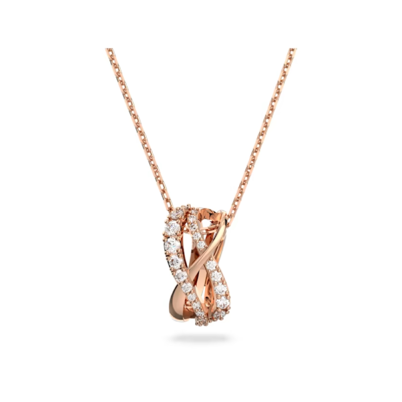 Купить «Swarovski 5620549 TWIST: кулон WHITE/ROS» в интернет-магазине «Золотое время»