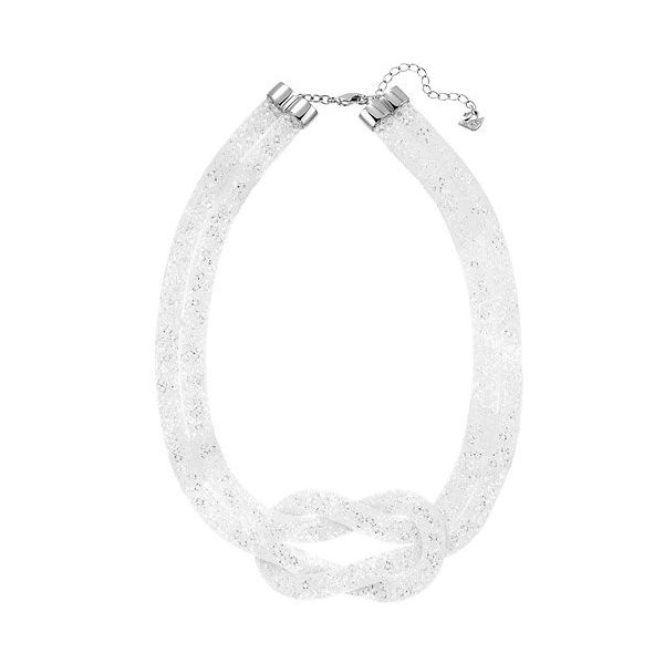 Купить «Swarovski 5138989 Ожерелье STARDUST KNOT серое паллад» в интернет-магазине «Золотое время»