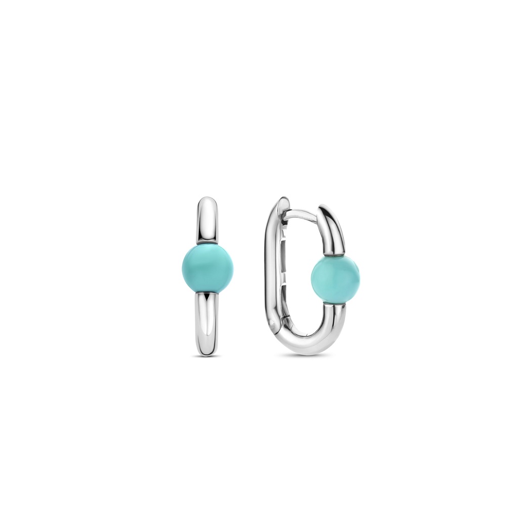 Купить «TI SENTO Серьги Earrings Silver 925 (7914TQ)» в интернет-магазине «Золотое время»