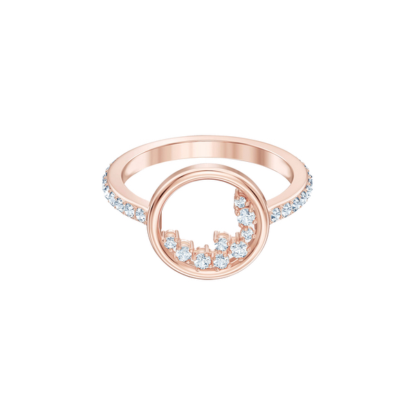 Купить «Swarovski NORTH: кольцо CIR CZWH/CRY/ROS 58 5509677» в интернет-магазине «Золотое время»