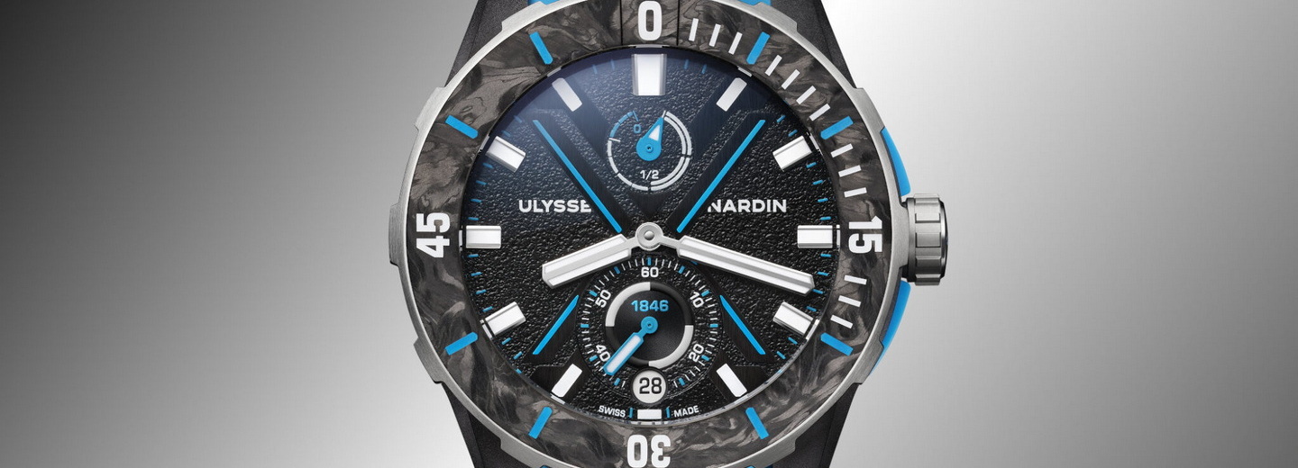 Новые модели Ulysse Nardin Diver Net Azure и Diver X Skeleton Azure