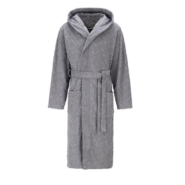 Купить «50460341 Халат Logo Terry Robe L, Medium Grey» в интернет-магазине «Золотое время»