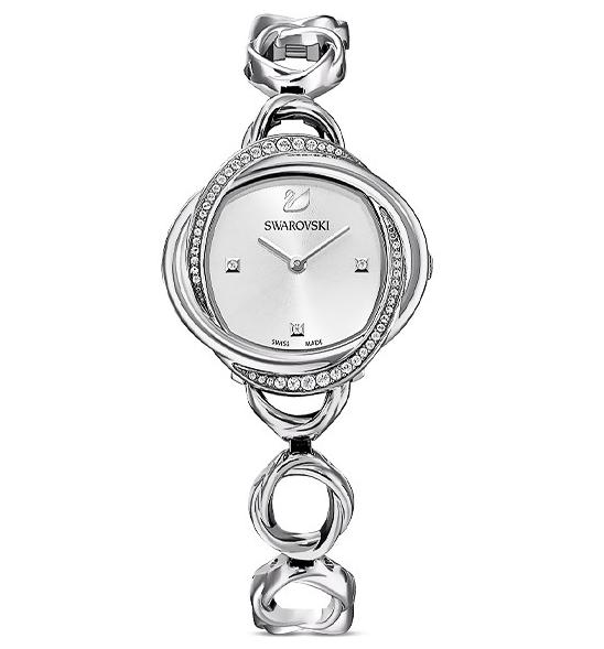 Купить «Swarovski 5547622 CRYSTAL FLOWER: часы ж. MC STS/WHT/STS» в интернет-магазине «Золотое время»