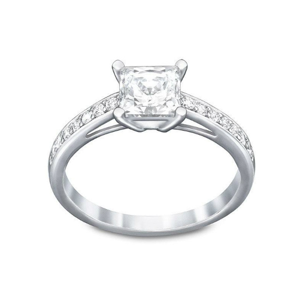 Купить «Swarovski 5032918 Кольцо ATTRACT SQUARE р60 род.» в интернет-магазине «Золотое время»