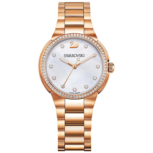 Купить «Swarovski 5221176 Часы CITY MINI CRY MB PRO/MOP/PRO» в интернет-магазине «Золотое время»