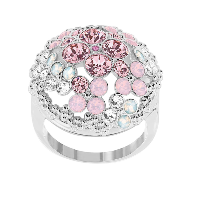 Купить «Swarovski 5110990 Кольцо CHERIE св.мульти р.55 родий» в интернет-магазине «Золотое время»
